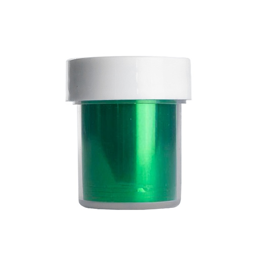 [NFDEC1PZ1343] Papel Foil Verde Para Uñas