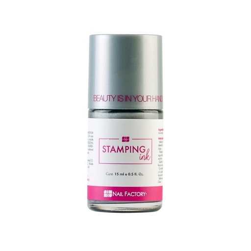 [NFDEC1PZ1442] Pintura Plata Para Stamping 0.5 oz / 15 ml