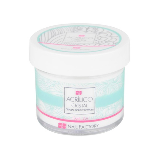 [NFACR2OZ0002] Polvo Acrílico Cristal Para Uñas 2 oz