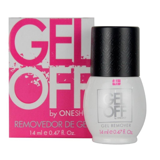 [LCGES05Z0239] Removedor De Gel Semipermanente En Seco One Shot Gel Off 14 ml