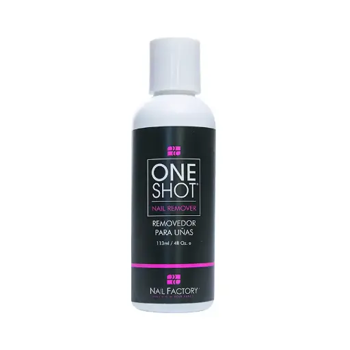 Remover One Shot | Líquido Removedor de Uñas con Aloe Vera | 4 Oz