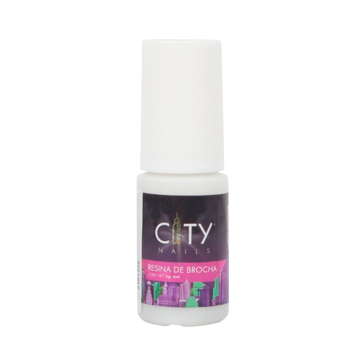 [CNADH5GR0003] Resina Brocha Para Uñas City Nails 5 gr