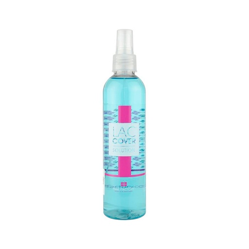 Laccover Solution One Shot | Solución Limpiadora Sanitizante Para Uñas | 8 Oz