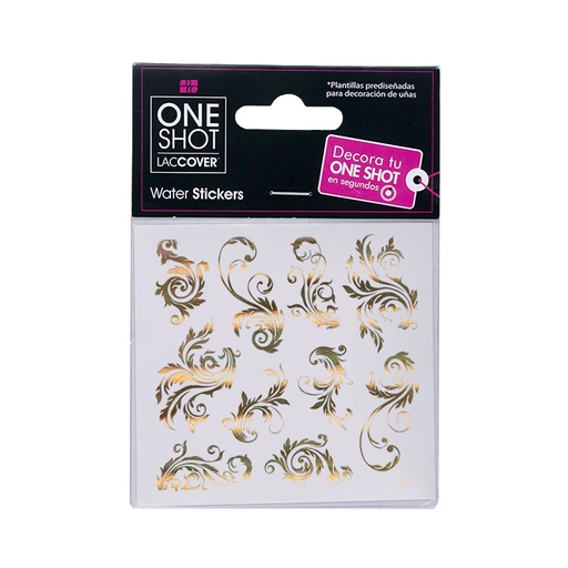 [LCDEC1PZ0093] Stickers De Agua Para Uñas One Shot K 08 Holo 06