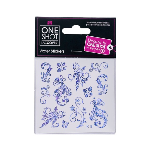 [LCDEC1PZ0097] Stickers De Agua Para Uñas One Shot K 09 Holo 05