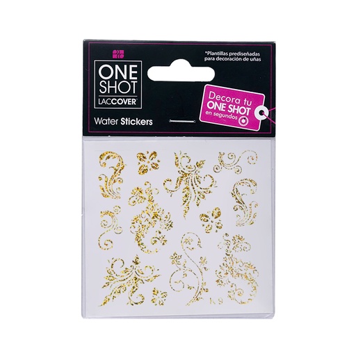 [LCDEC1PZ0099] Stickers De Agua Para Uñas One Shot K 09 Holo 08