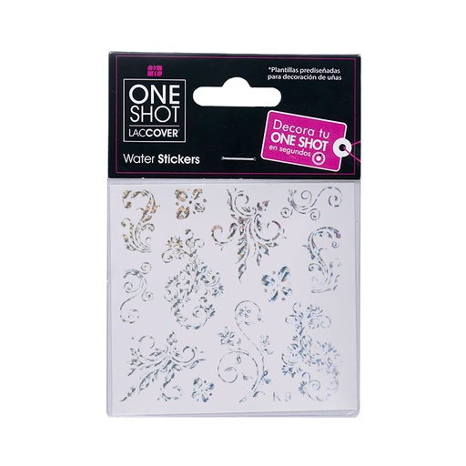 [LCDEC1PZ0101] Stickers De Agua Para Uñas One Shot K 09 Holo 15