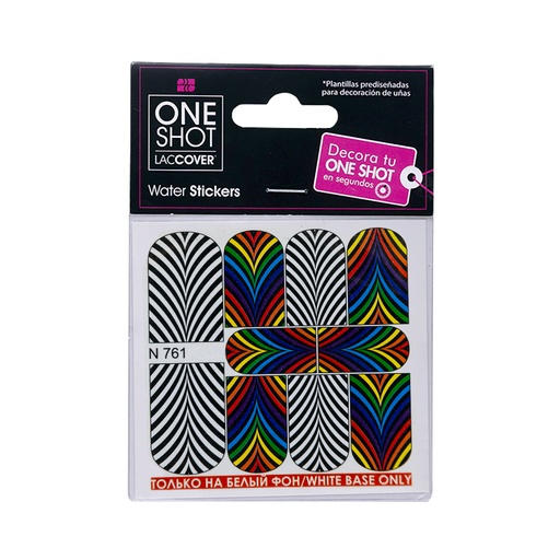 [LCDEC1PZ0035] Stickers De Agua Para Uñas One Shot N 761