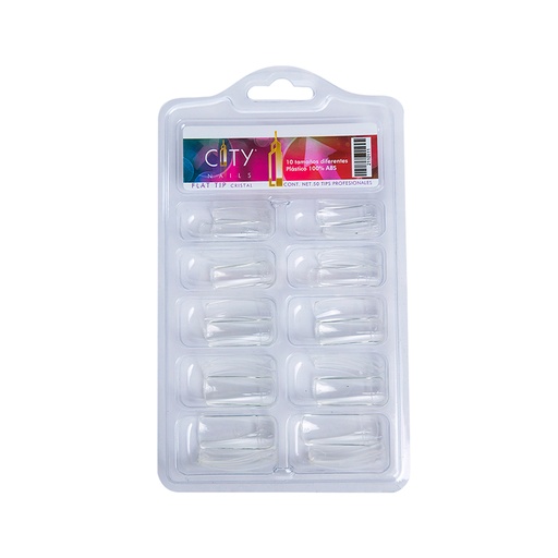 [CNTIP1PZ0001] Tips Cristal City Nails
