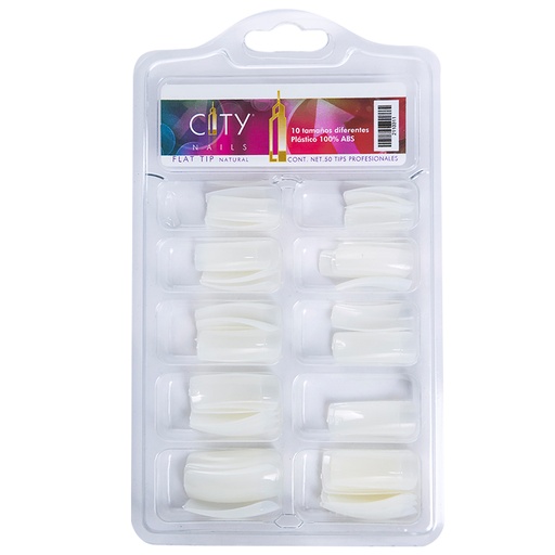 [CNTIP1PZ0005] Tips Naturales City Nails