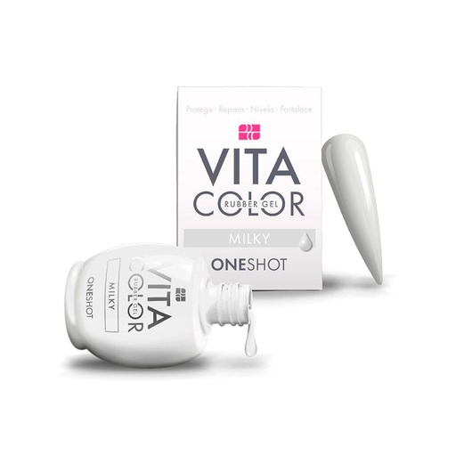 [LCGES05Z0281] Vita Color Rubber Gel One Shot Milky