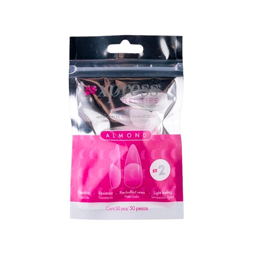 [NFTIP1PZ0413] Xpress Gel Tips Almond N 2