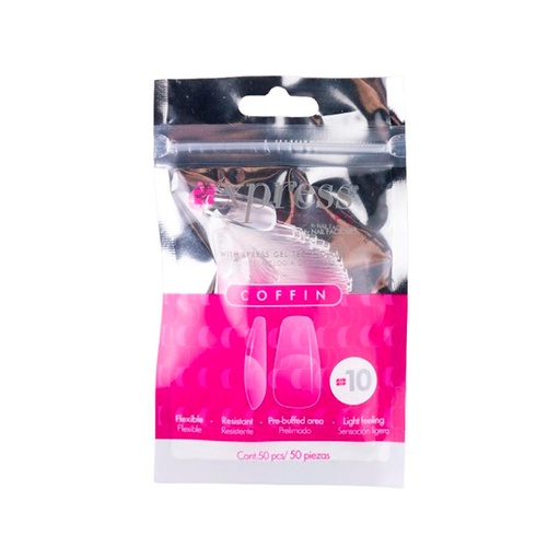 [NFTIP1PZ0410] Xpress Gel Tips Coffin N 10